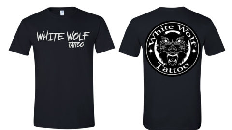 wolfcicle2023Black Gildan Softstyle T-Shirt 64000 copy