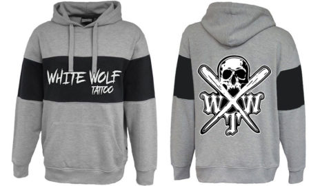 X logo Pennant 7248 spoiler hoodie